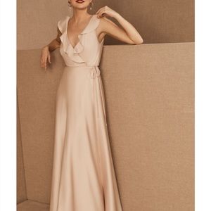Tansy BHLDN champagne dress size 4